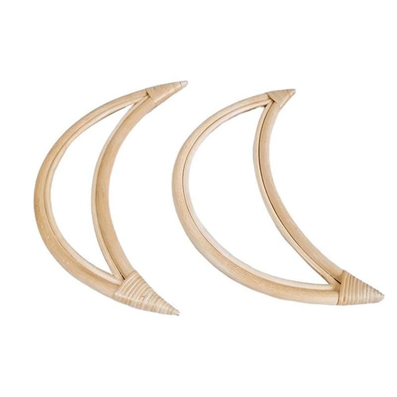Rattan Moonphase Mirror Set
