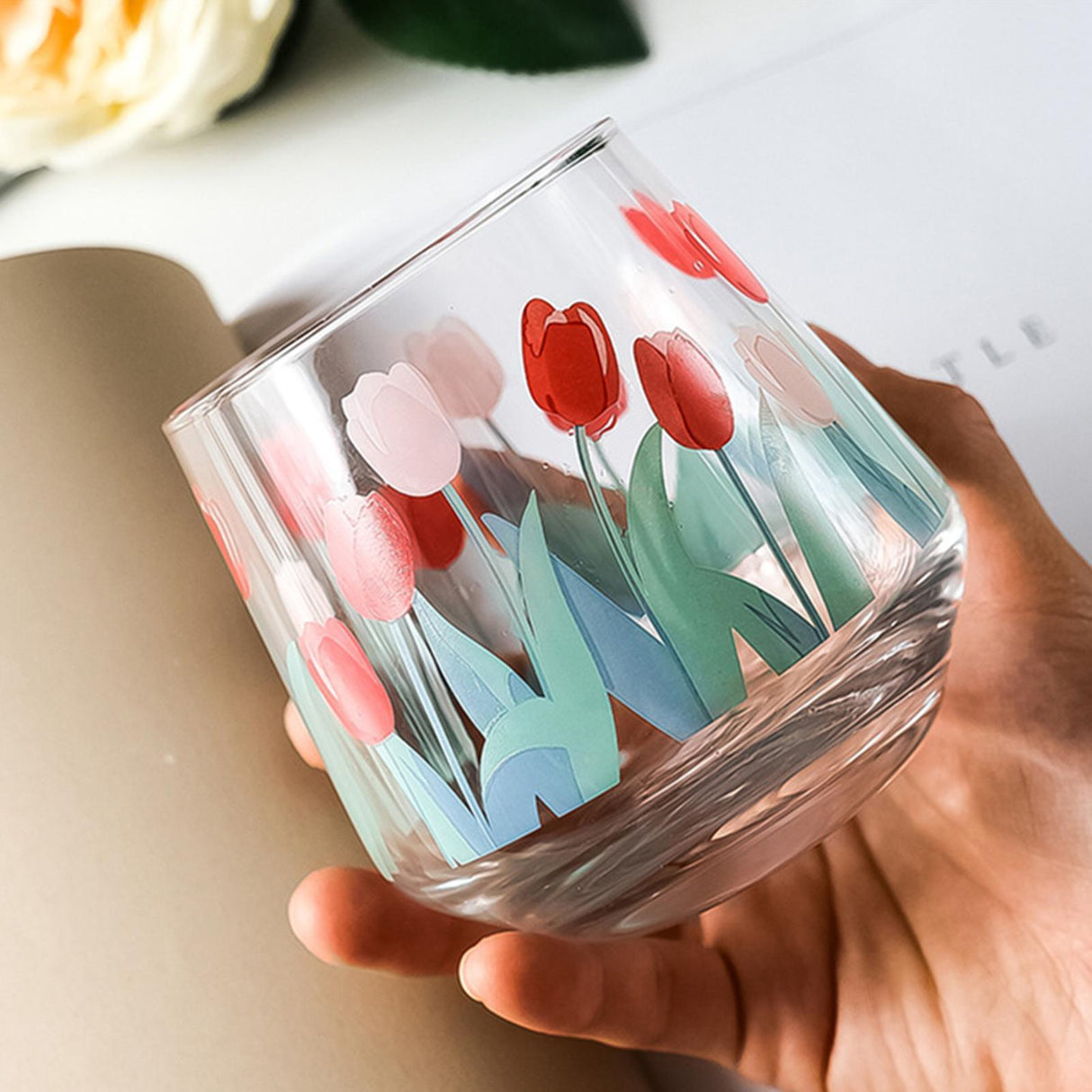 Tulips Luxury Glass