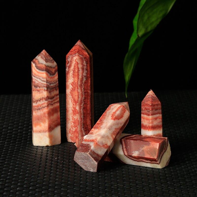 Rhodochrosite Crystal Point Tower