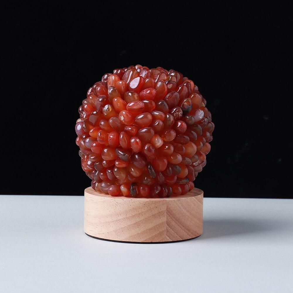 Rock Quartz Crystal Lamp