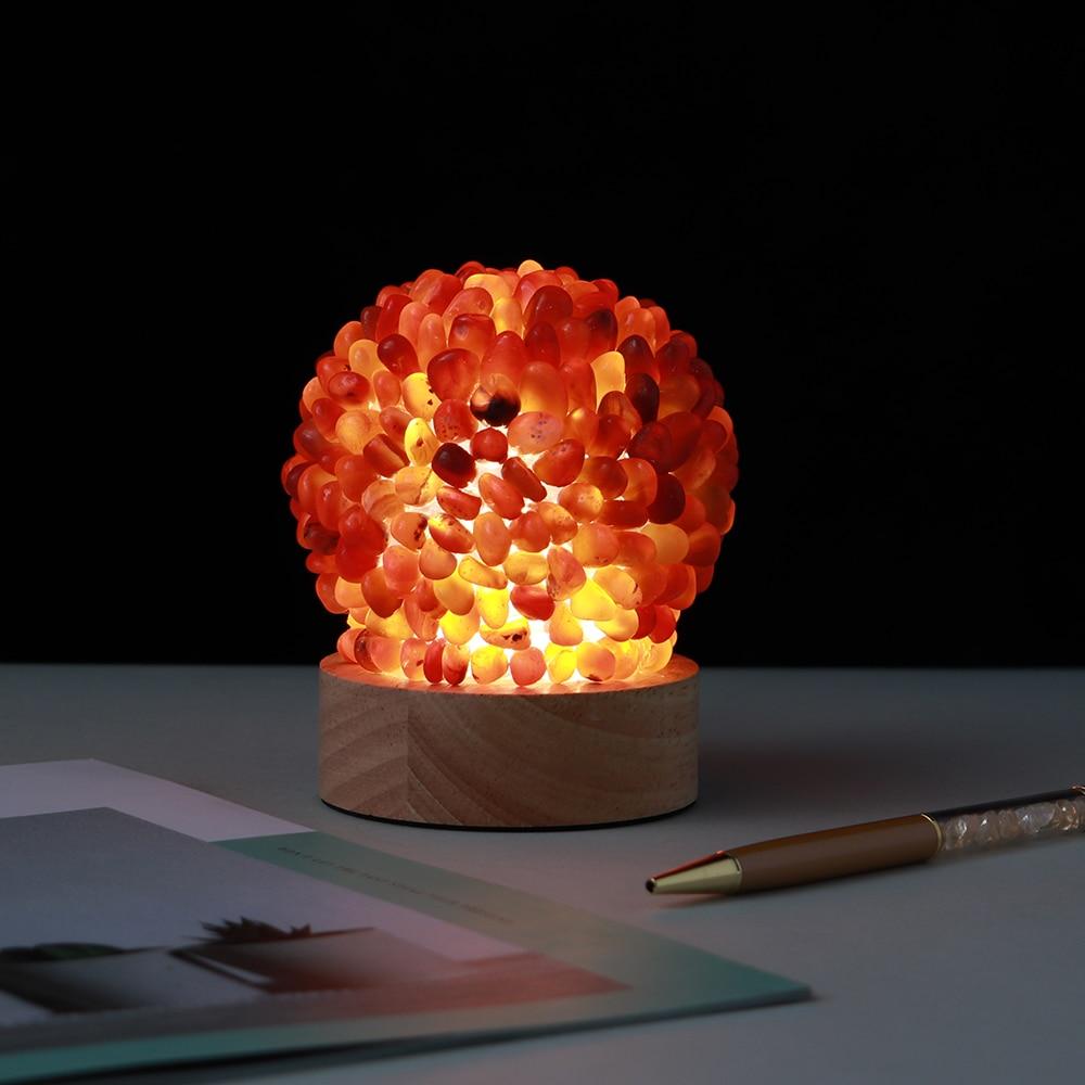 Rock Quartz Crystal Lamp