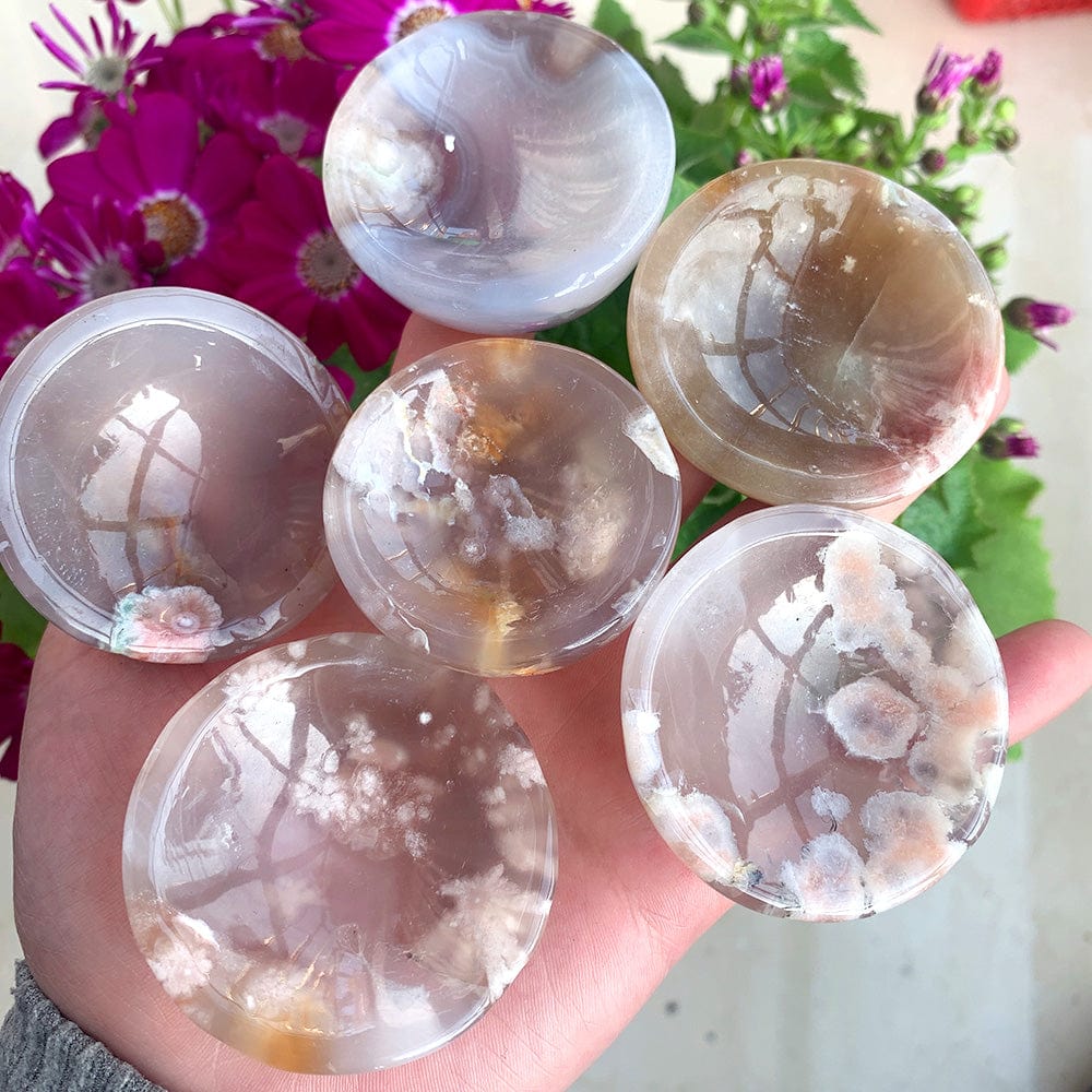 Sakura Flower Agate Bowl