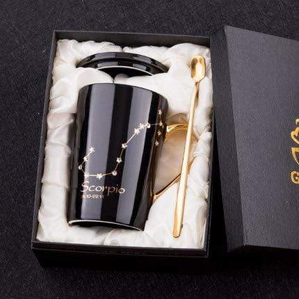 Ceramic Coffee Mug With Your Zodiac Constellation