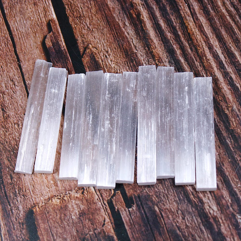 Selenite Crystal Sticks (10pcs)