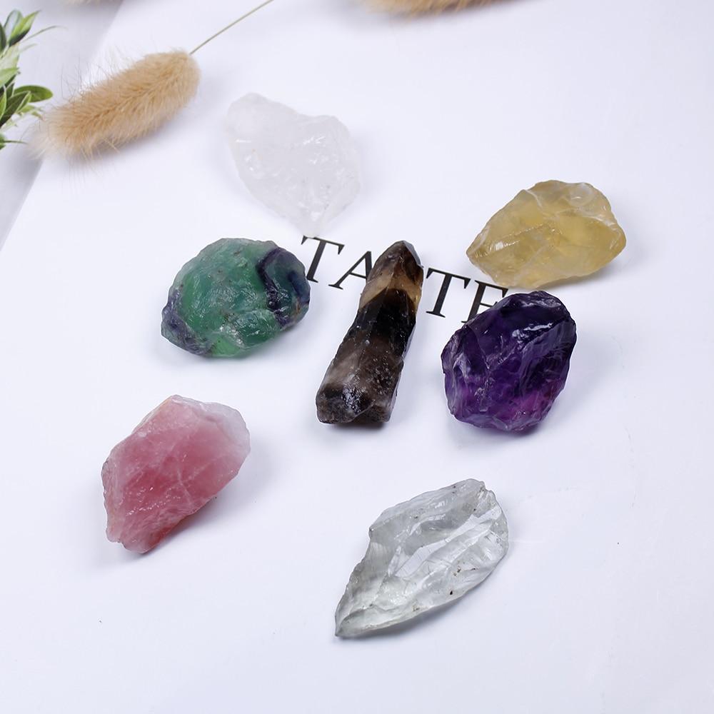 Seven Natural Crystals Gift Box