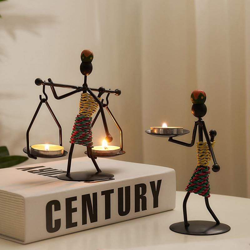 Shaku Shaku Candle Holders