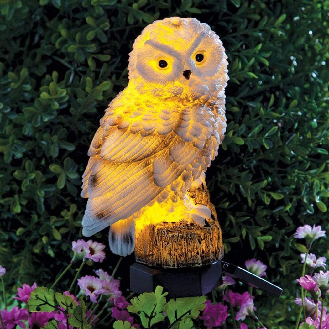 Solar Owl Lamp