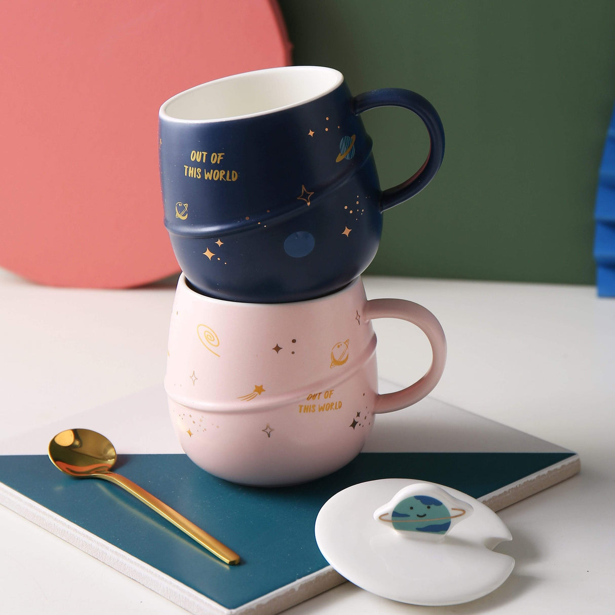 Space Solar System Coffee Mugs