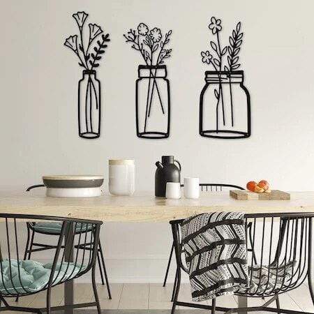 Spring Flowers in a Vase Wall Decor