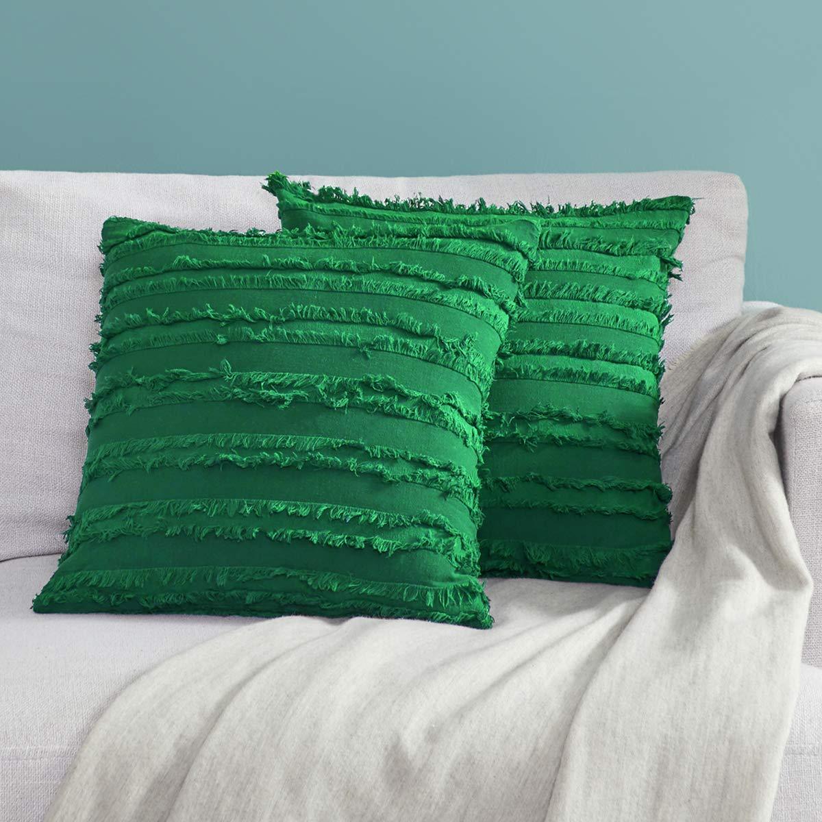 Square Cotton Pillow Cover (11 colors)