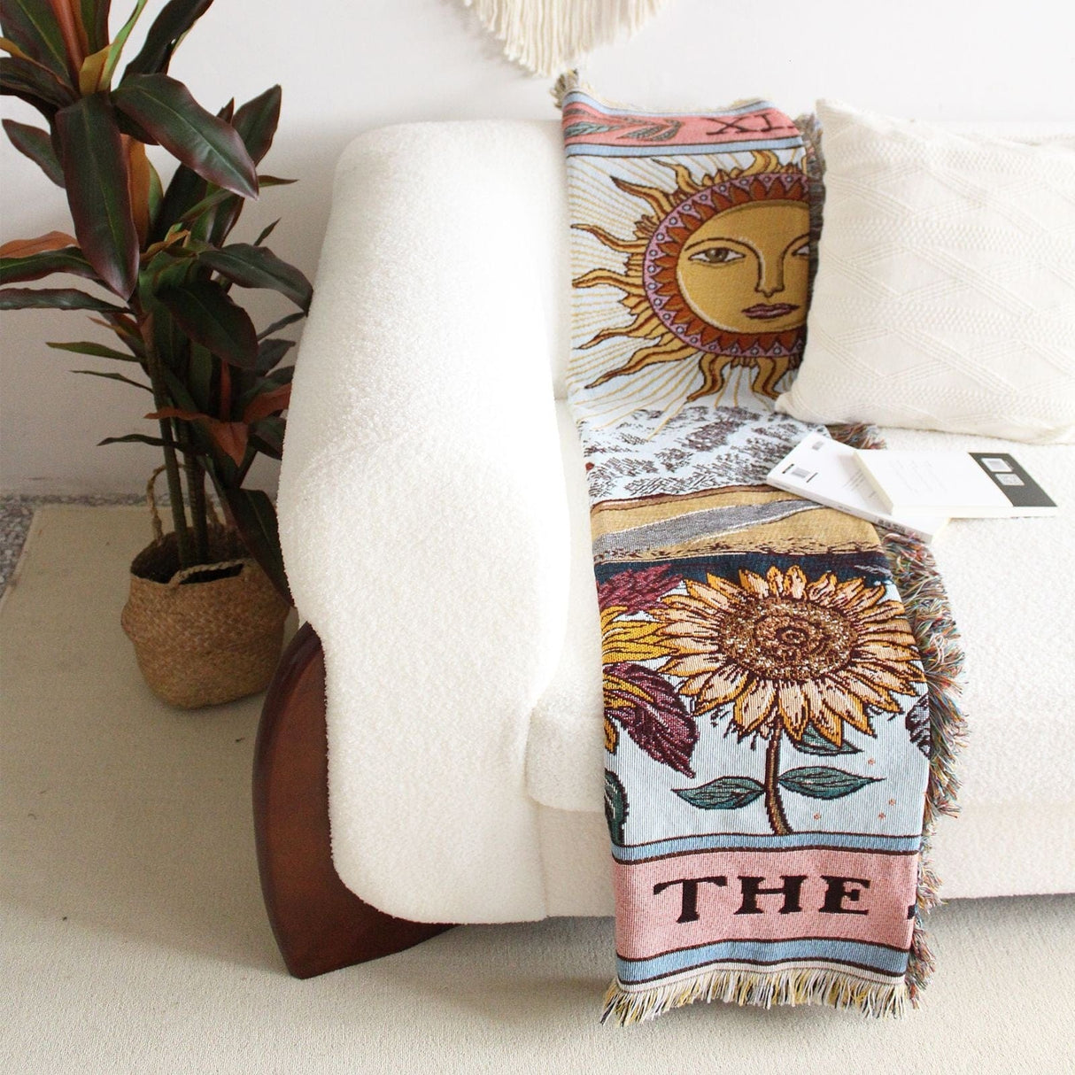Tarot Card Throw Blanket