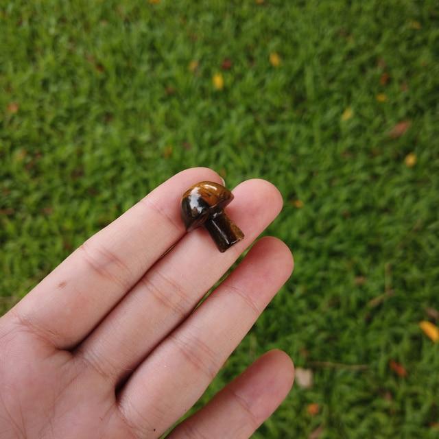 Natural Stone Mini Mushrooms