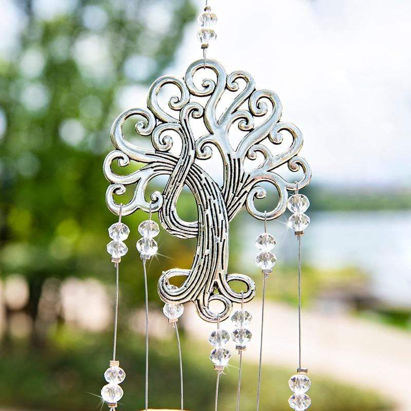 Tree Of Life Hanging Crystal Suncatcher