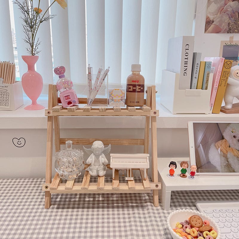 Two Tier Desk Shelf