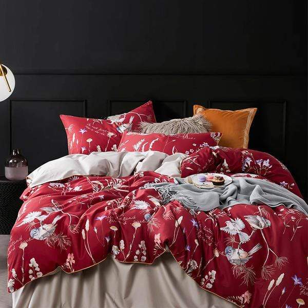 Flying Birds Bedding Set