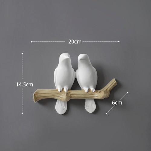 Cute Birds Wall Hanger