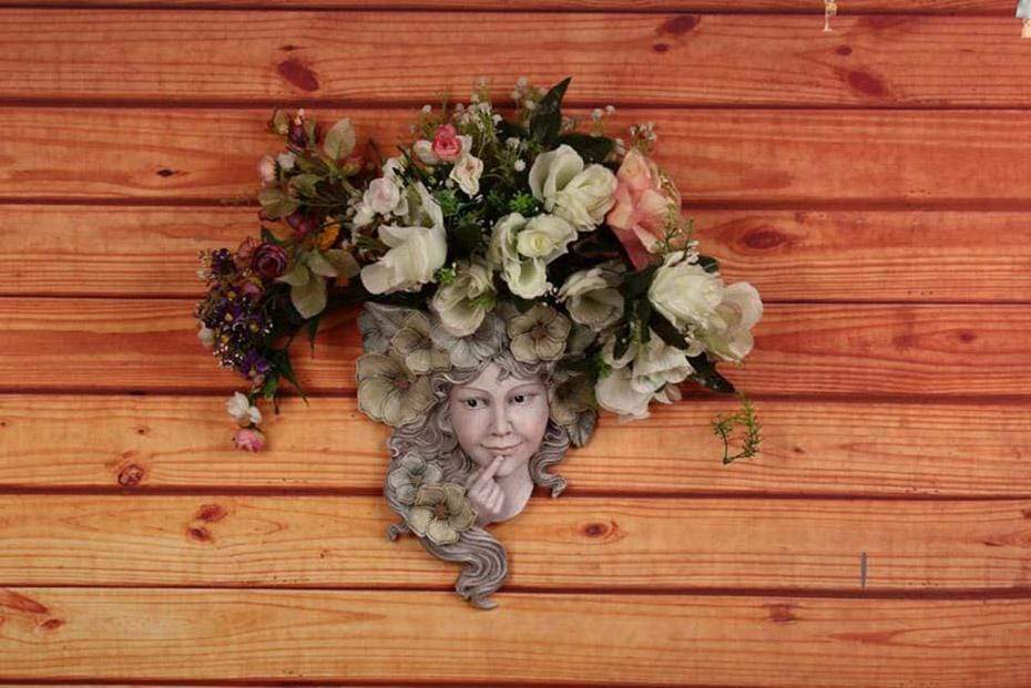 The Flower Goddess Wall Pot