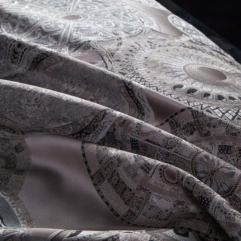 Wynn Luxury Silver Duvet Cover & Shams 600tc
