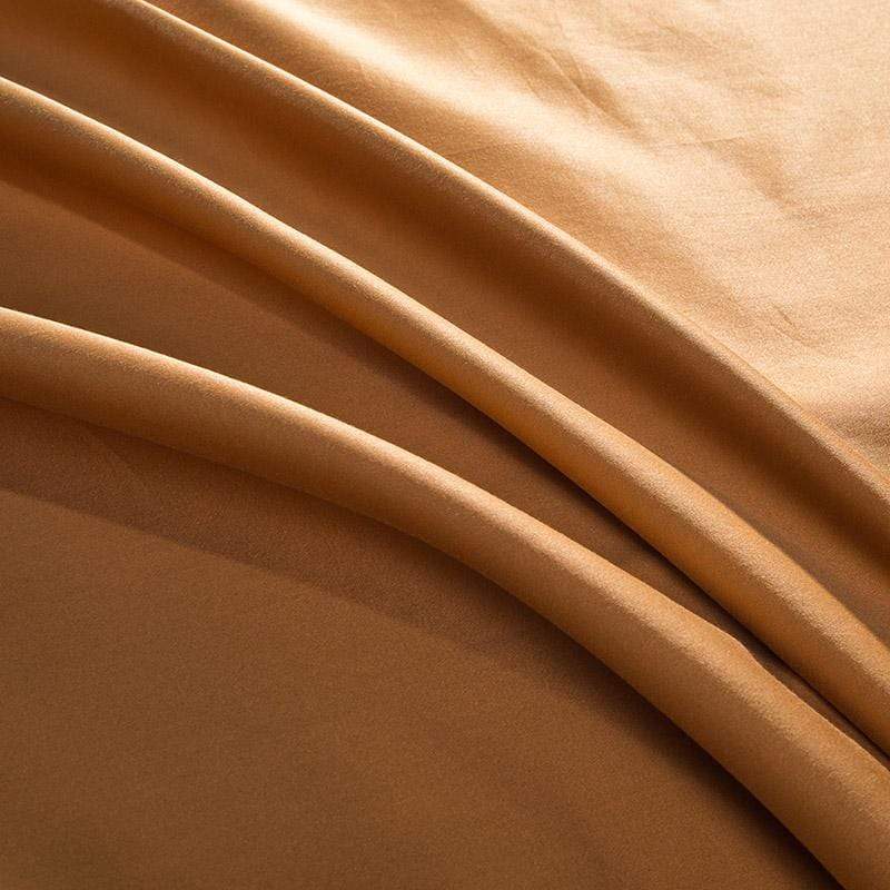 Wynn Luxury Gold Duvet Cover & Shams 600tc