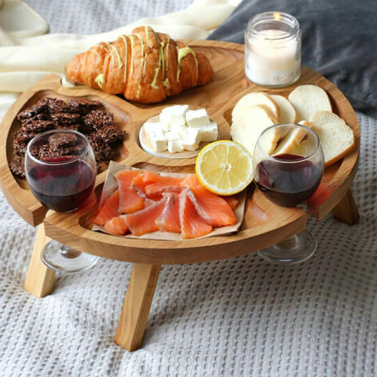 Wilson Folding Wine Tray