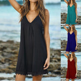 2021 V-Neck Sling Dress