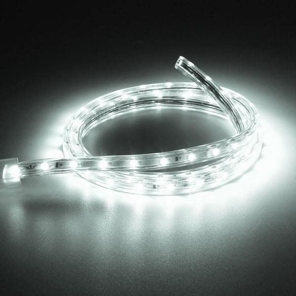 5M 17.5W Waterproof IP67 SMD 3528 300 LED Strip Rope Light Christmas Party Outdoor AC 220V