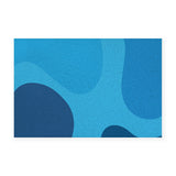Feblilac Blue Wave Coast PVC Coil Door Mat