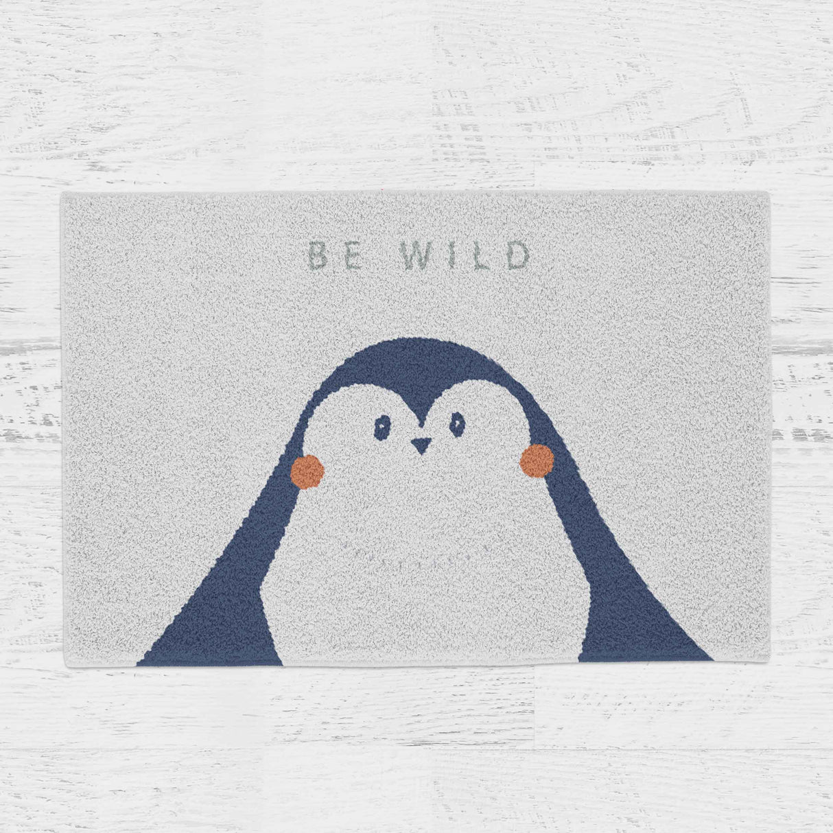 Feblilac Penguin Hill Tufted Bath Mat