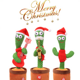 Dancing Santa Cactus Toy