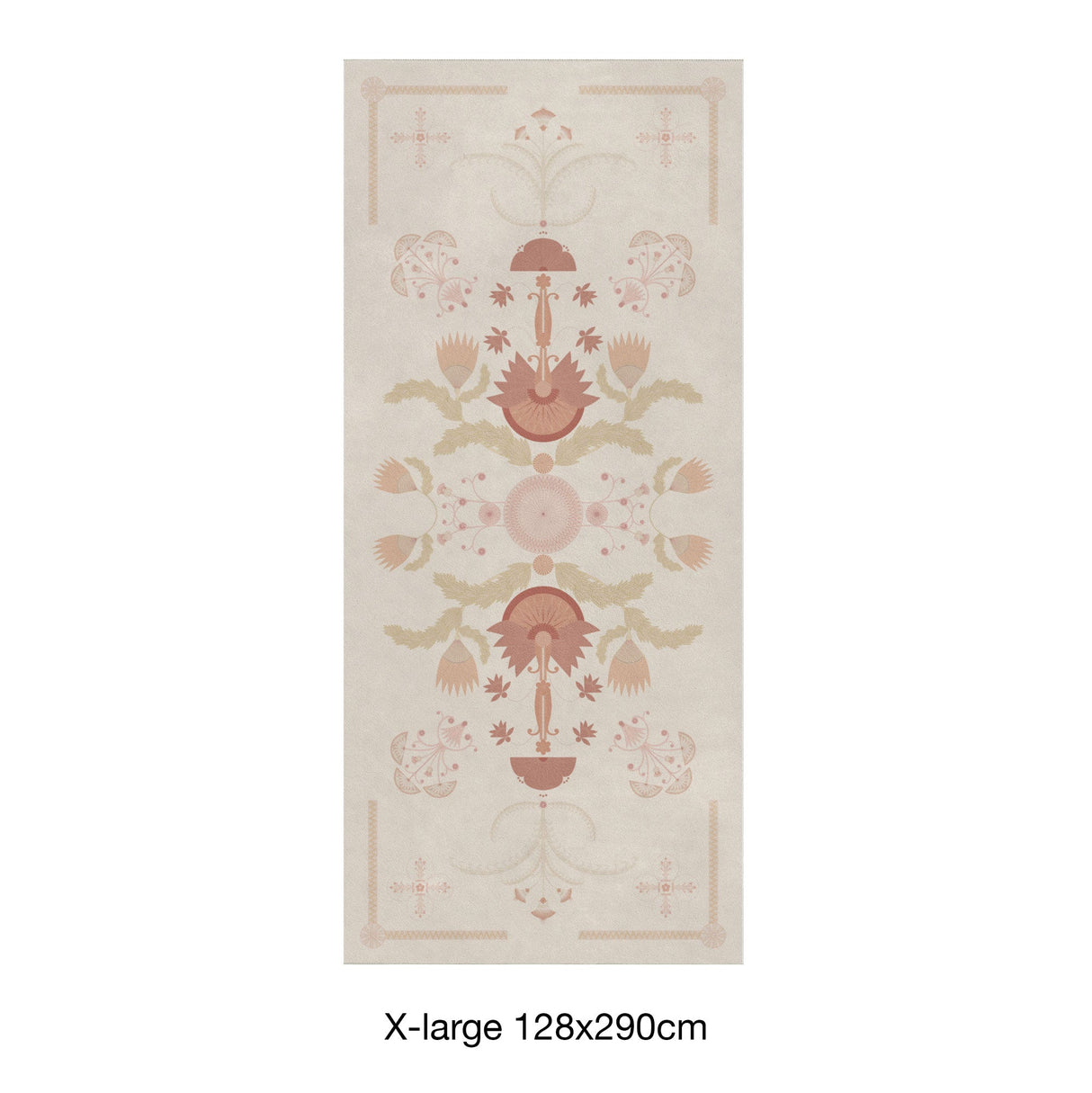 Asian Pond Bloom Ivory Rug