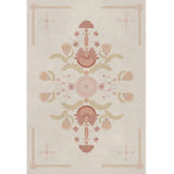 Asian Pond Bloom Ivory Rug