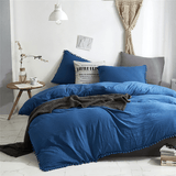 Bedding Pom Pom Duvet Cover Set Ball Fringe Home Textile Solid Color Bedding Sets Soft Microfiber Comforter Cover