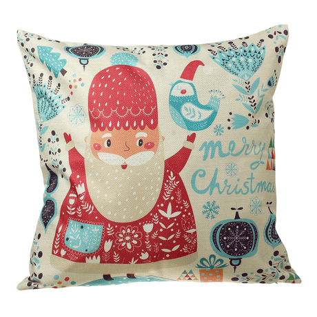 45*45Cm Christmas Cushion Cover Decorative Sofa Pillow Cover Case Seat Car Home Decor Throw Pillowcase for Home 2020 Christmas Decoration