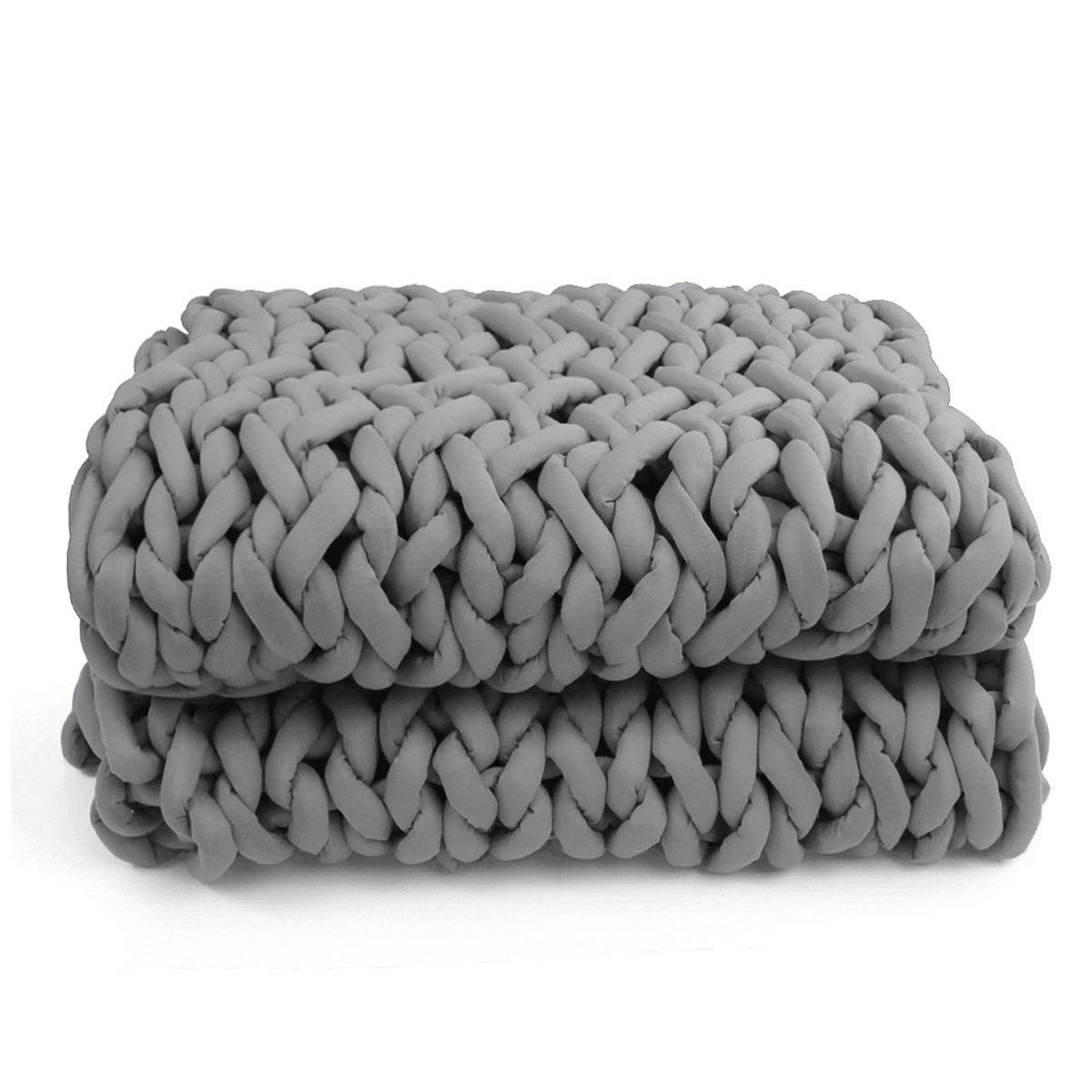 120X150Cm Handmade Knitted Blanket Soft Warm Thick Line Cotton Throw Blankets