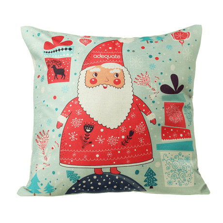 45*45Cm Christmas Cushion Cover Decorative Sofa Pillow Cover Case Seat Car Home Decor Throw Pillowcase for Home 2020 Christmas Decoration