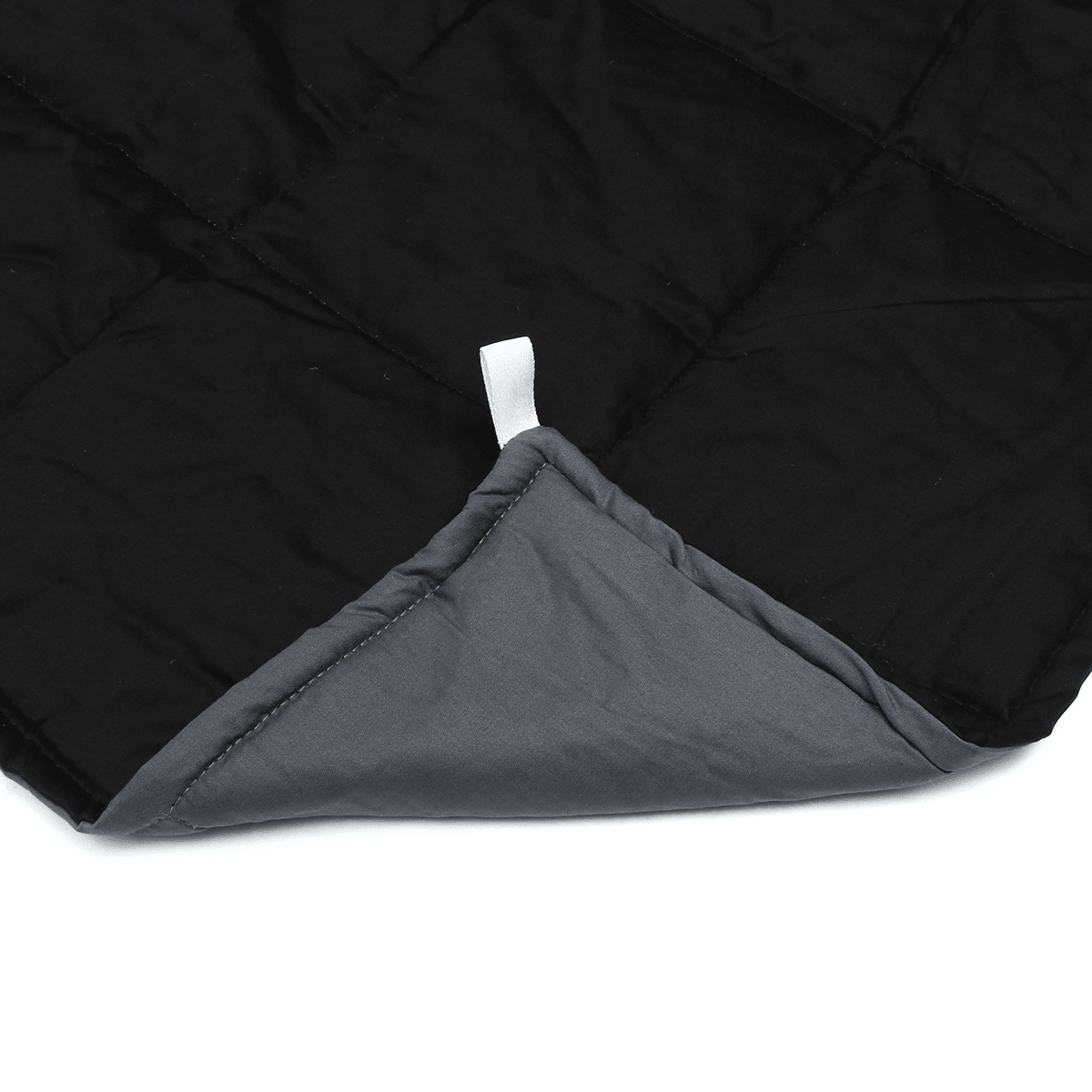 100X150Cm Weighted Cotton Blanket Heavy Sensory Relax 4.5 / 7 / 9.5Kg Black Blankets