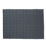 100X150Cm Weighted Cotton Blanket Heavy Sensory Relax 4.5 / 7 / 9.5Kg Black Blankets