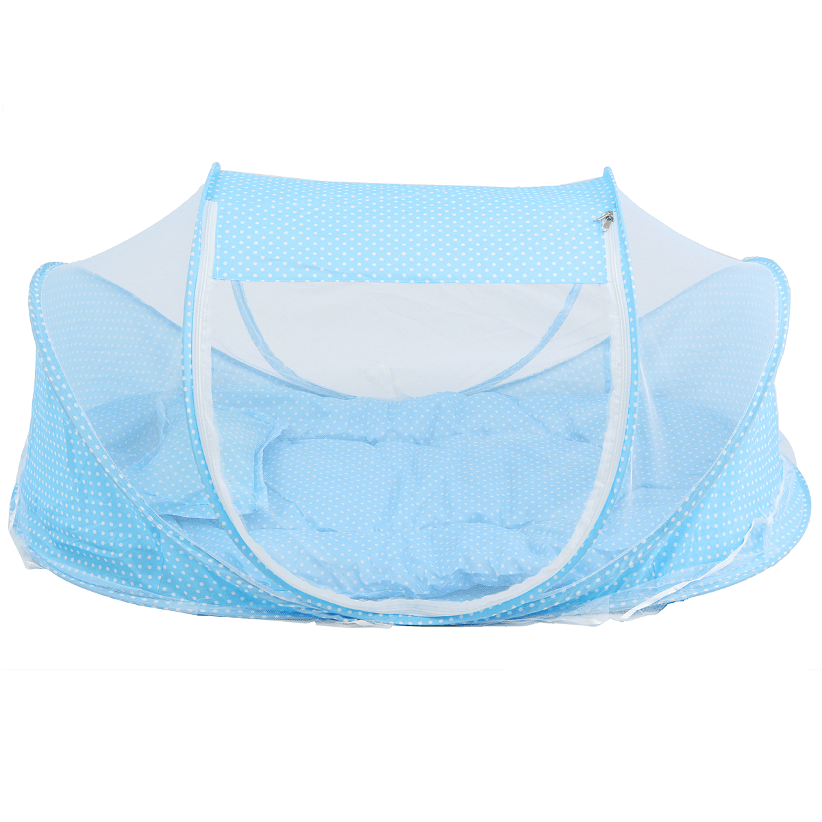 Foldable Mosquito Net Folding Baby Travel Bed Crib Canopy Pop up Beach Mesh