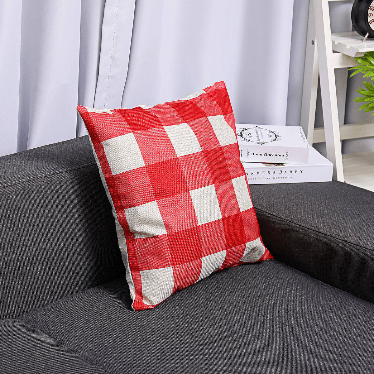 45cm Pillow Case Cushion Case Cotton Linen Cushion Cover