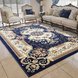Vintage European-Style Living Room Rug, Area Rug Big Mat for Bedroom Bedside