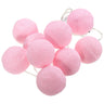 Battery Powered 10LEDs Warm White Cotton Ball Fairy String Light For Wedding Christmas DC3V