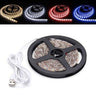 3M Pure White Warm White Red Blue 2835 SMD Waterproof USB LED Strip Backlight for Home DC5V