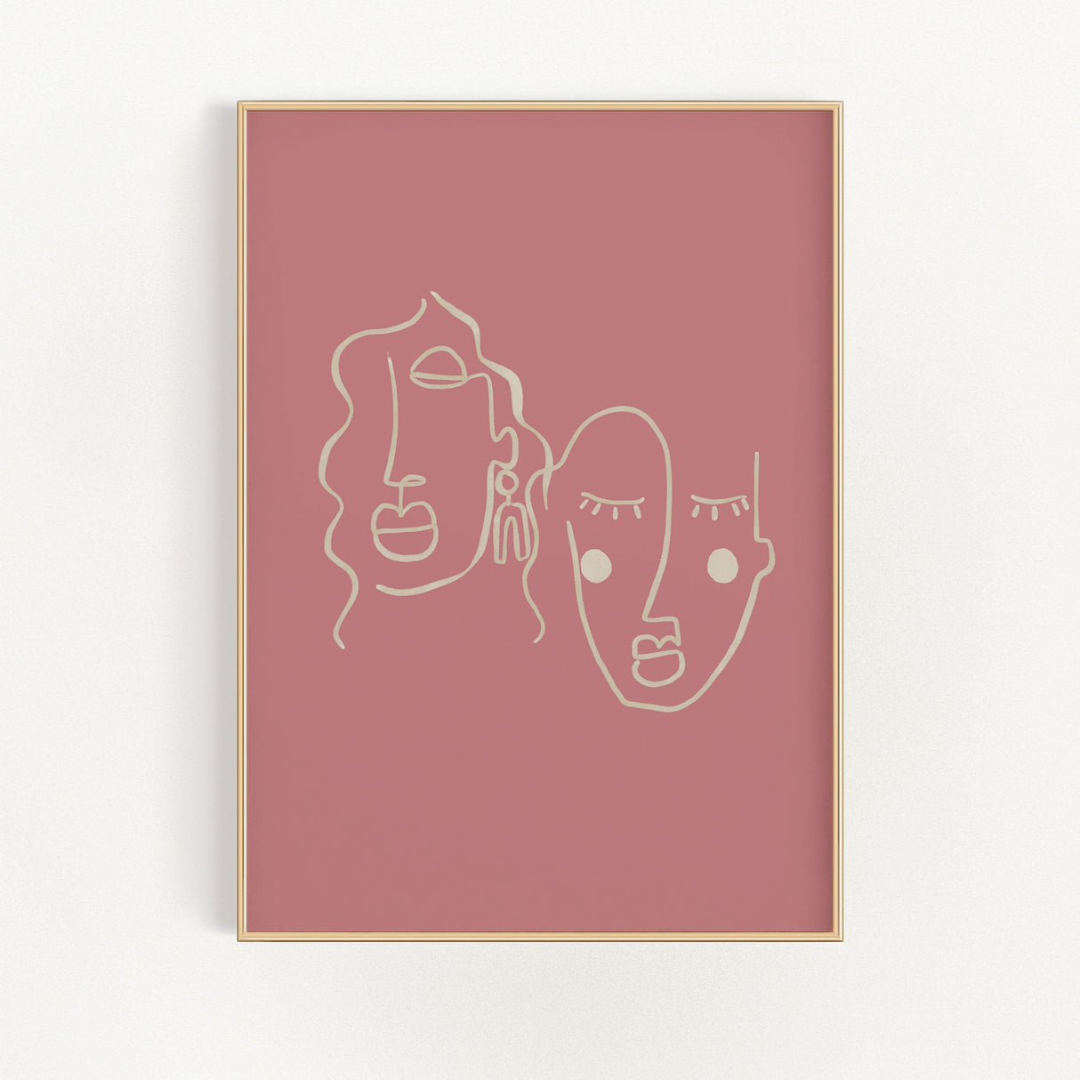 2 Friends Wall Art