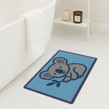 Feblilac Koala Bath Mat – Soft, Non-Slip Animal Rug for Kids’ Room, Bathroom, or Nursery