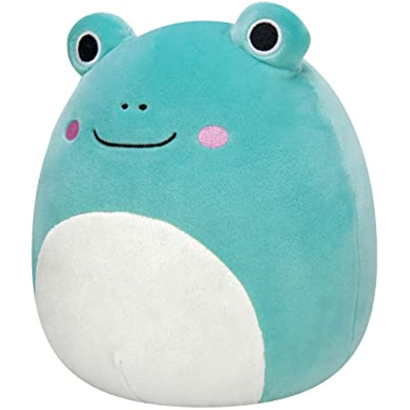 12-Inch Teal Frog With White Belly Toy