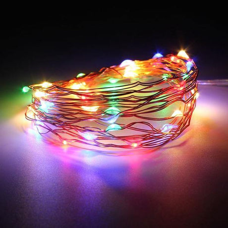 2M Waterproof LED Battery Mini LED Copper Wire Fairy String Light HoliDay Light Party Christmas