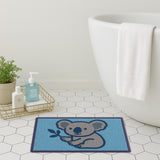 Feblilac Koala Bath Mat – Soft, Non-Slip Animal Rug for Kids’ Room, Bathroom, or Nursery