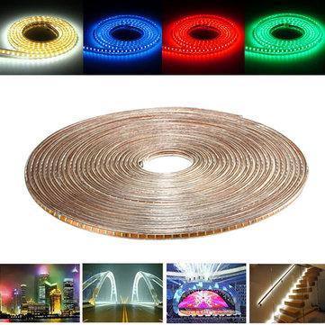 20M SMD3014 Waterproof LED Rope Lamp Party Home Christmas Indoor/Outdoor Strip Light 220V