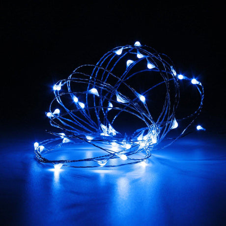 Battery Powered 5M 50LEDs Waterproof Copper Wire Fairy String Light for Christmas +Remote Control