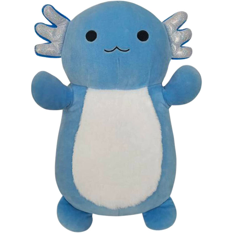 Blue Axolotl With Silver Gills Plush